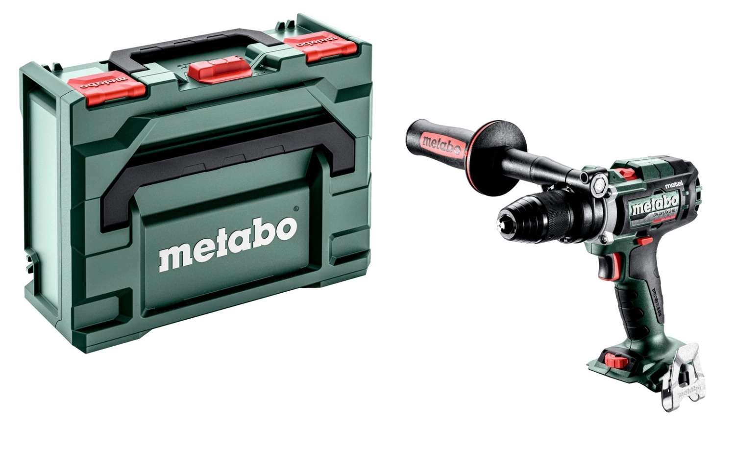 Metabo BS 18 LTX-3 BL I Metal 18V LiHD accu boorschroefmachine body in metaBOX - 130Nm - 68mm-image