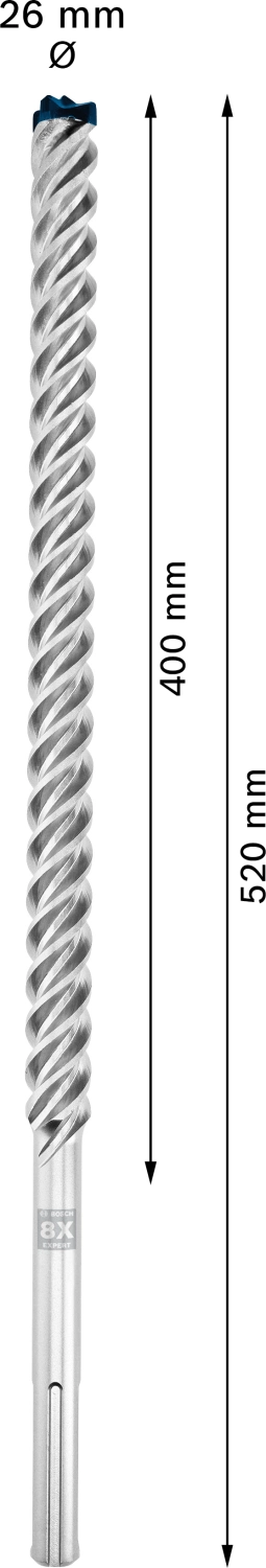 Bosch 2608900246 EXPERT Hamerboor SDS Max-8X - 26x400x520mm-image