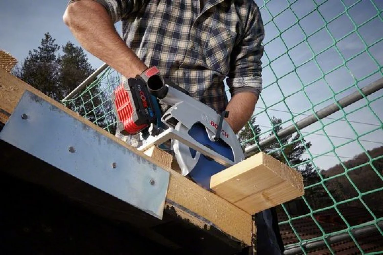 Bosch GKS 18V-68 GC 18V Li-Ion accu BiTurbo cirkelzaag set (2x 8.0Ah accu) in L-Boxx - 190 x 30mm - koolborstelloos-image