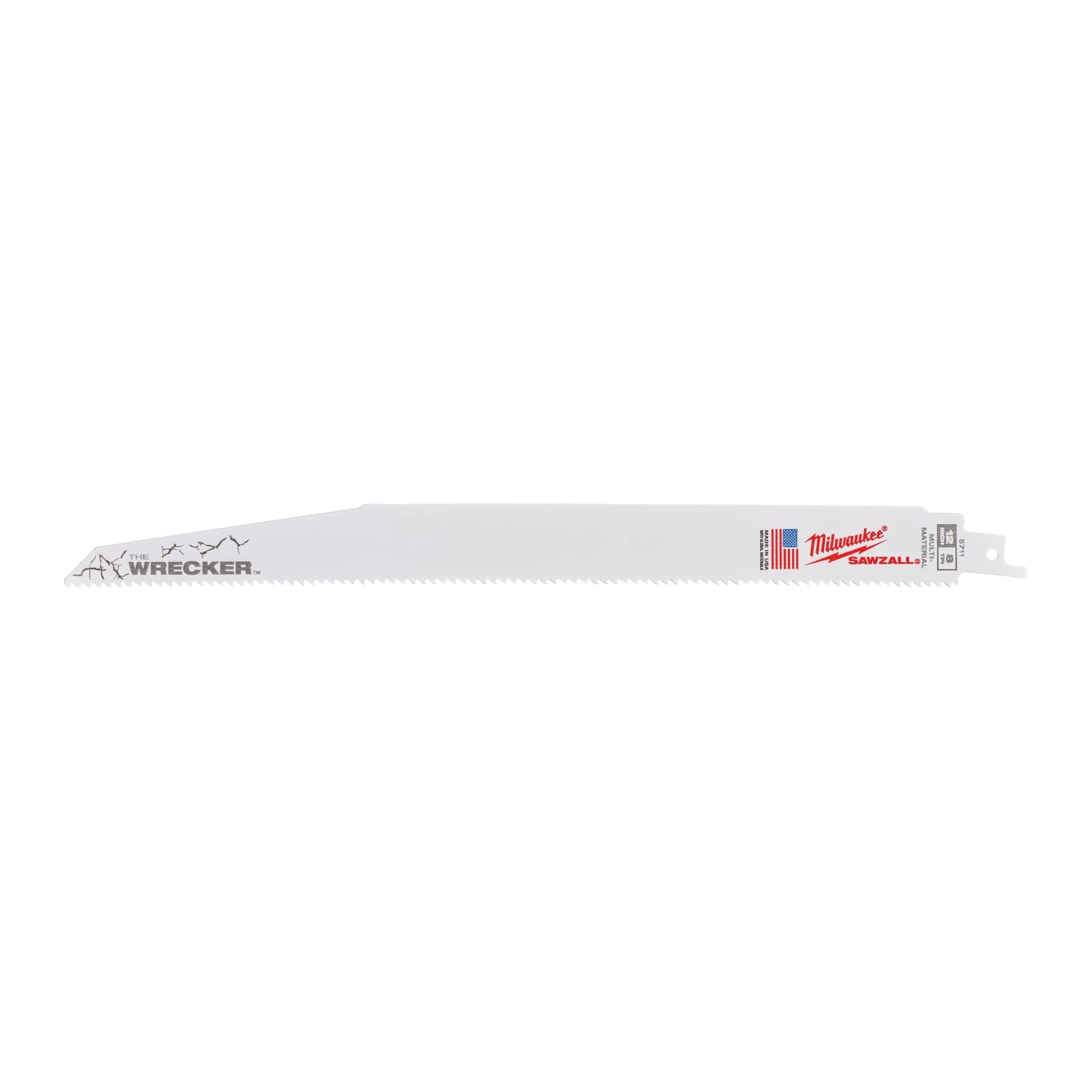 Milwaukee 48475711 Lame de scie alternative Sawzall Wrecker - 300 mm x 7/11TPI - multi mat. - 5 pcs.-image