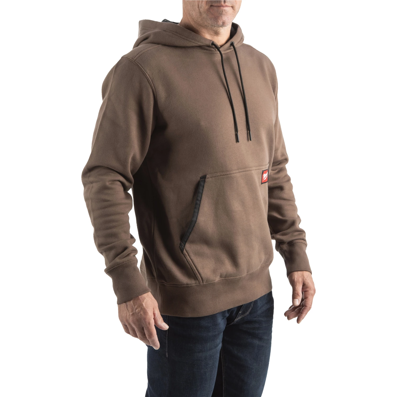 Milwaukee Work Hoodie midweight - bruin - L-image