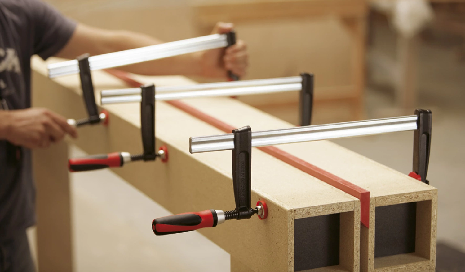 Bessey TPN25BE2K Lijmklem - Gegoten beugel - 250 x 120mm-image