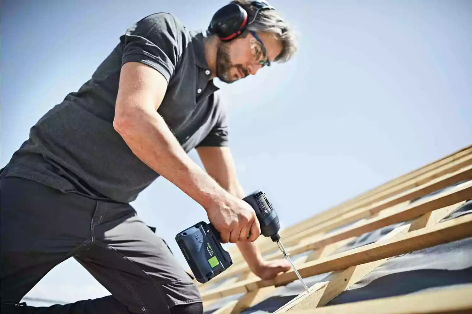 Festool TID 18 5,0/4,0-Set TPC 18/4 18V Li-Ion accu combiset (1x 4,0Ah & 1x 5,0Ah) in systainer - Bluetooth-image