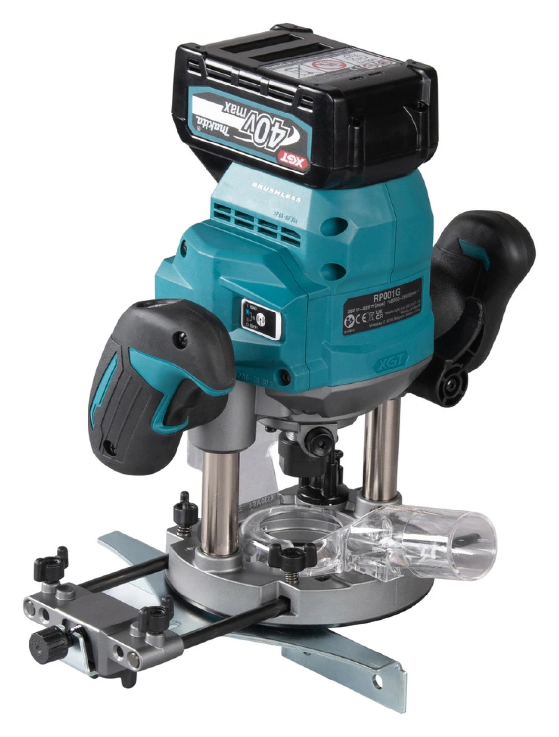 Makita RP001GZ02 XGT 40V Max Défonceuse dans Mbox - 1900W - 12 mm-image