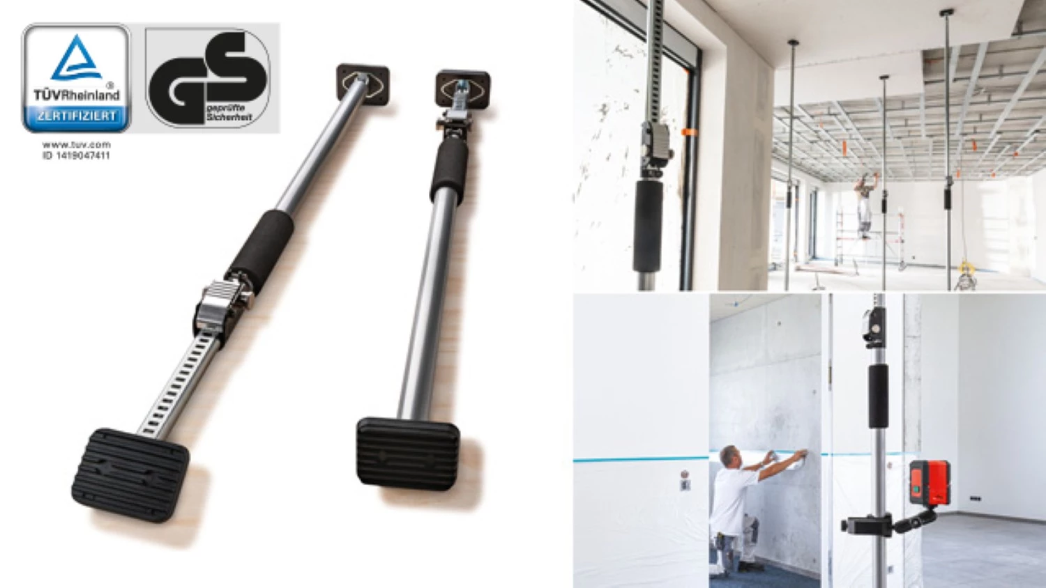 Bessey ST290 Support de plafond et de montage - 1600-2900 mm - jusqu'à 150 kg-image