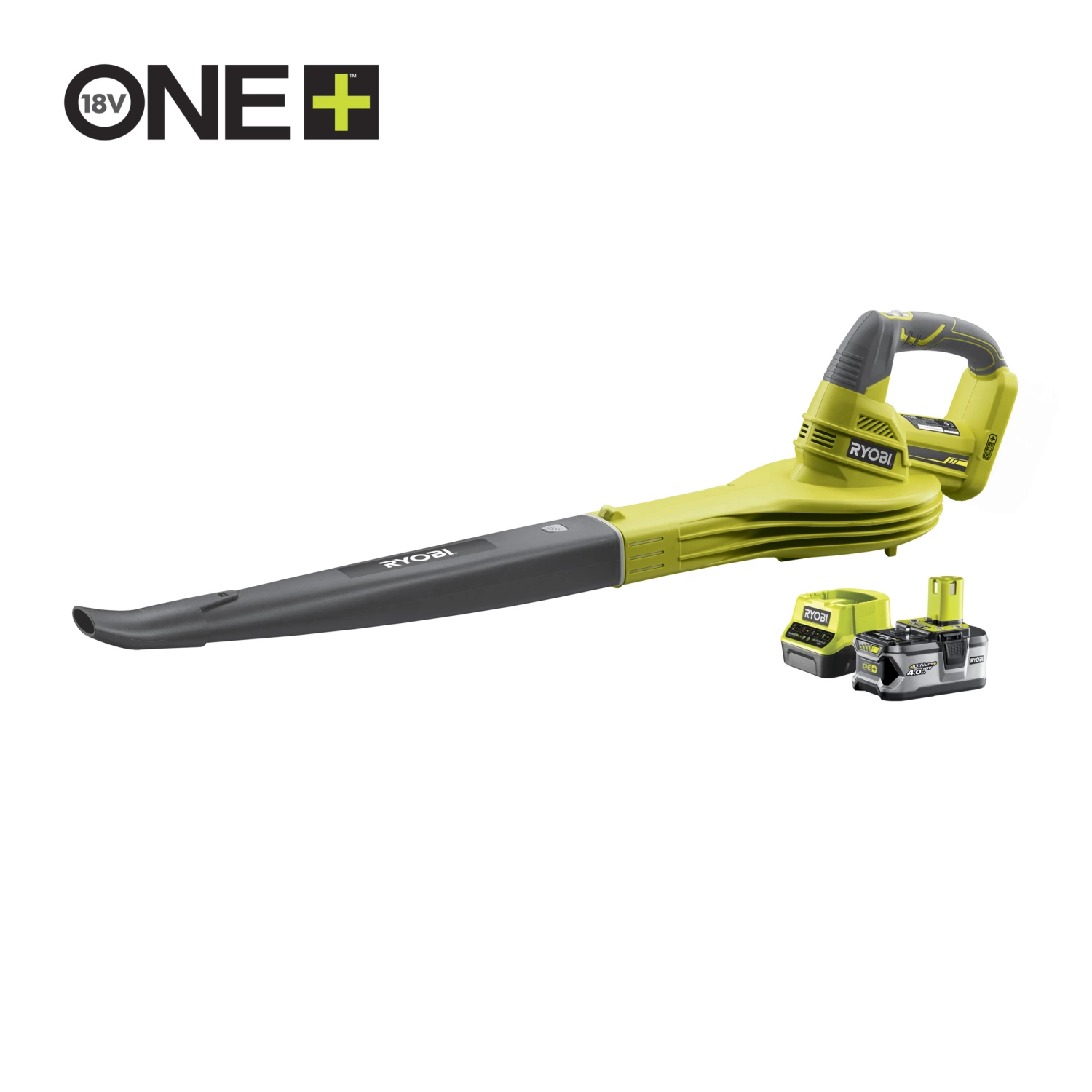 Ryobi RBL1820S40F 18V Li-Ion accu bladblazer set (1x 4,0Ah) - 245km/h-image