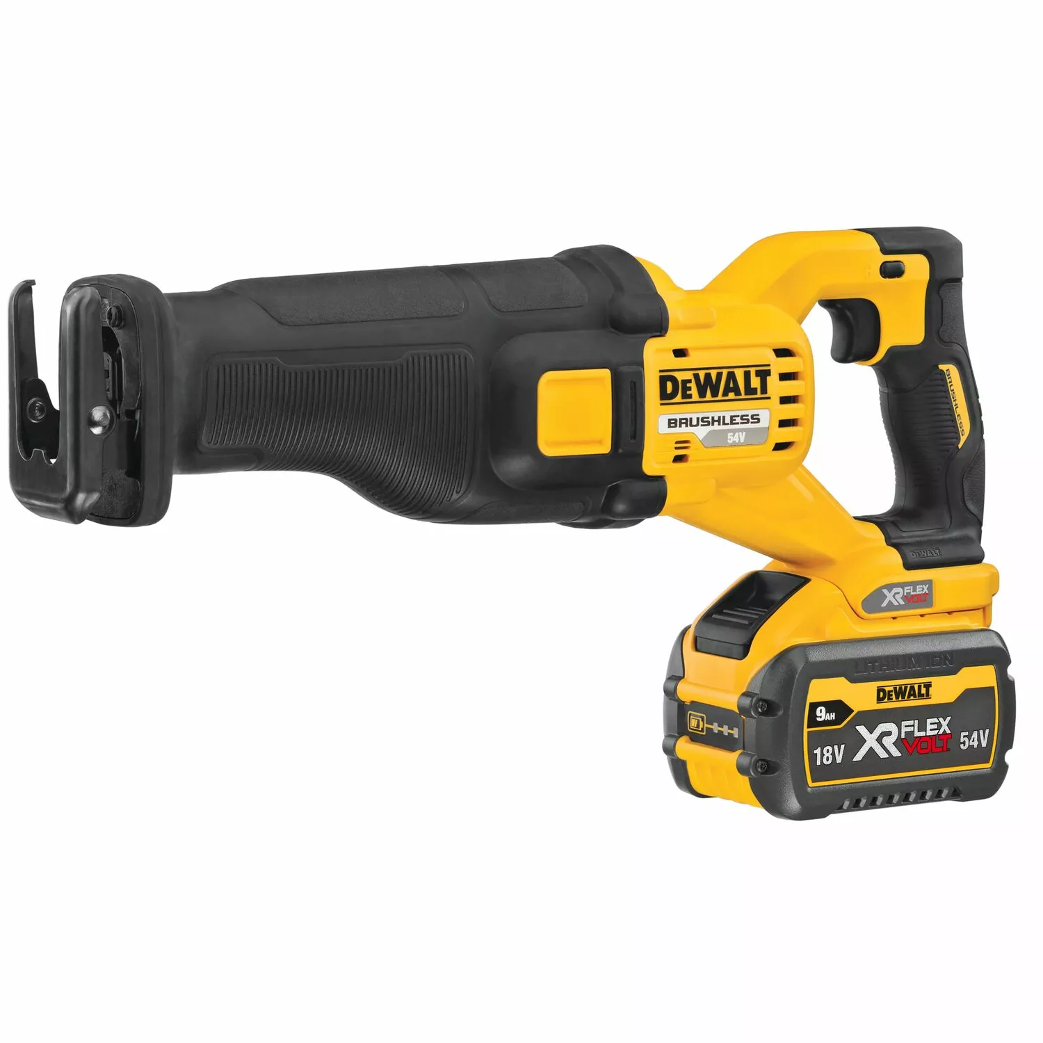 DeWALT DCS389X2-QW 54V Li-ion XR FlexVolt accu reciprozaag set (2x 9.0Ah) in TSTAK-image