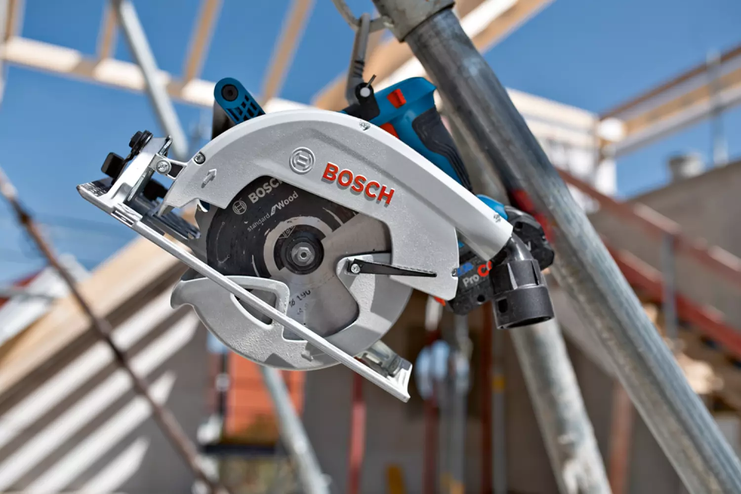 Bosch GKS 18V-70 L 18V Li-ion accu BiTurbo cirkelzaag set (2x 5.5Ah)- 190mm - koolborstelloos - 06016B9002-image