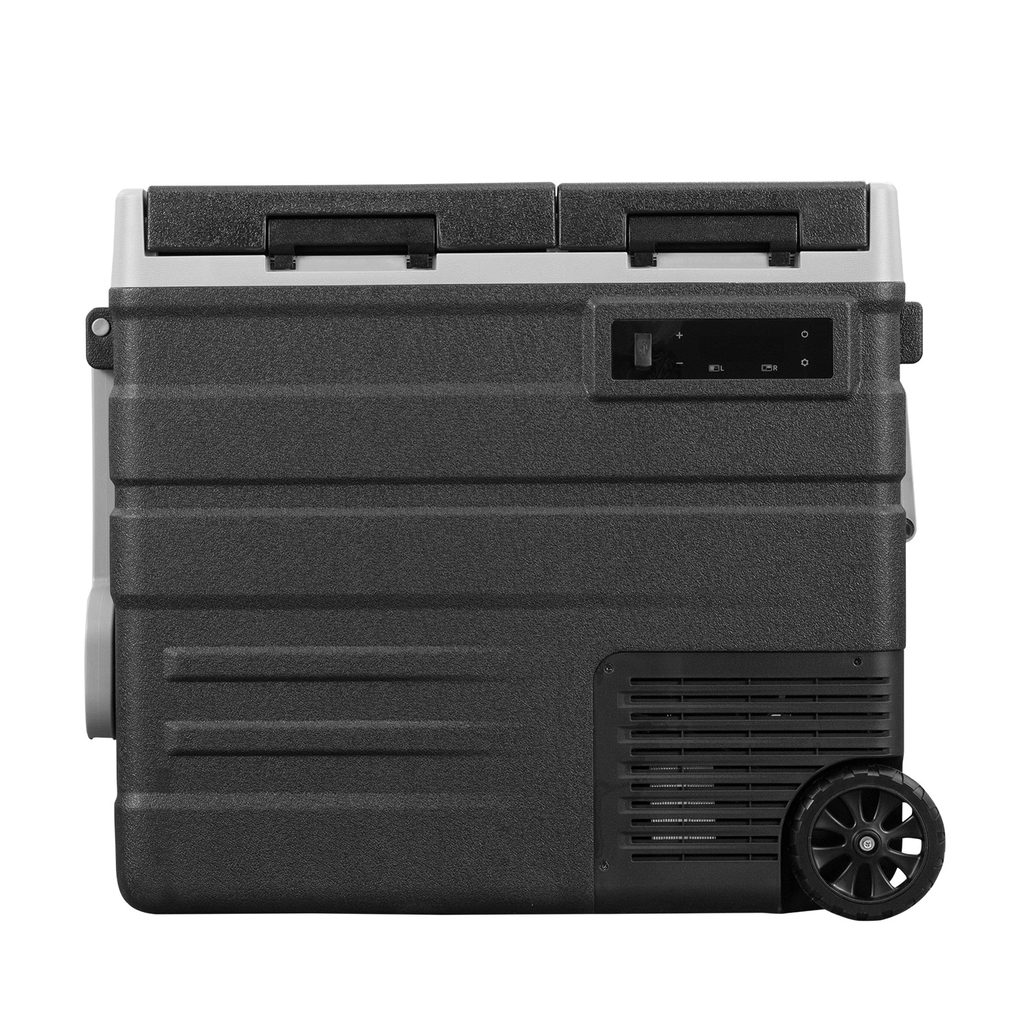 Steamy-E SECUD65 Glacière électrique à compresseur à double zone sur roulettes - 57 L-image