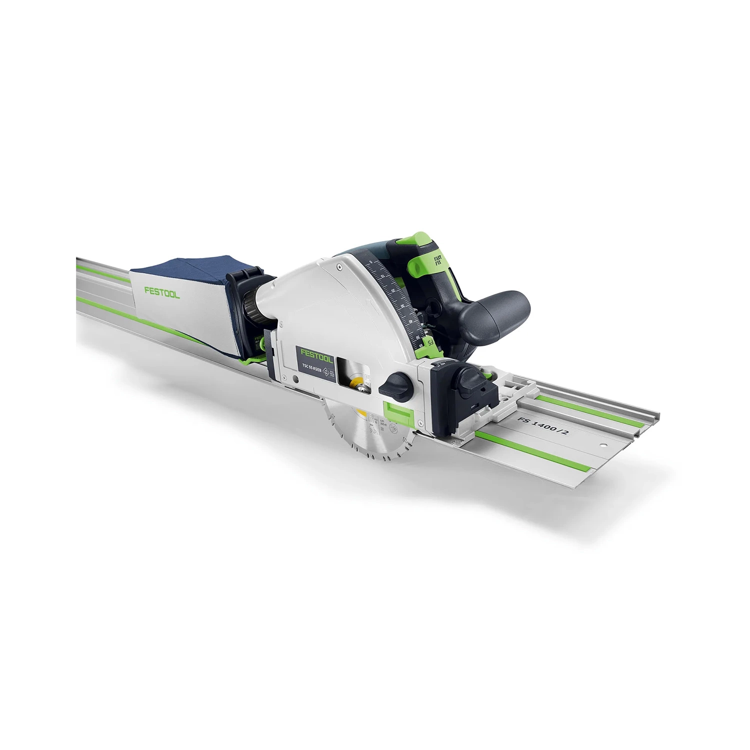 Festool TSC 55 KSEB-Basic Scie circulaire plongeante sans fil 18 V Li-Ion dans un Systainer - 160 mm-image