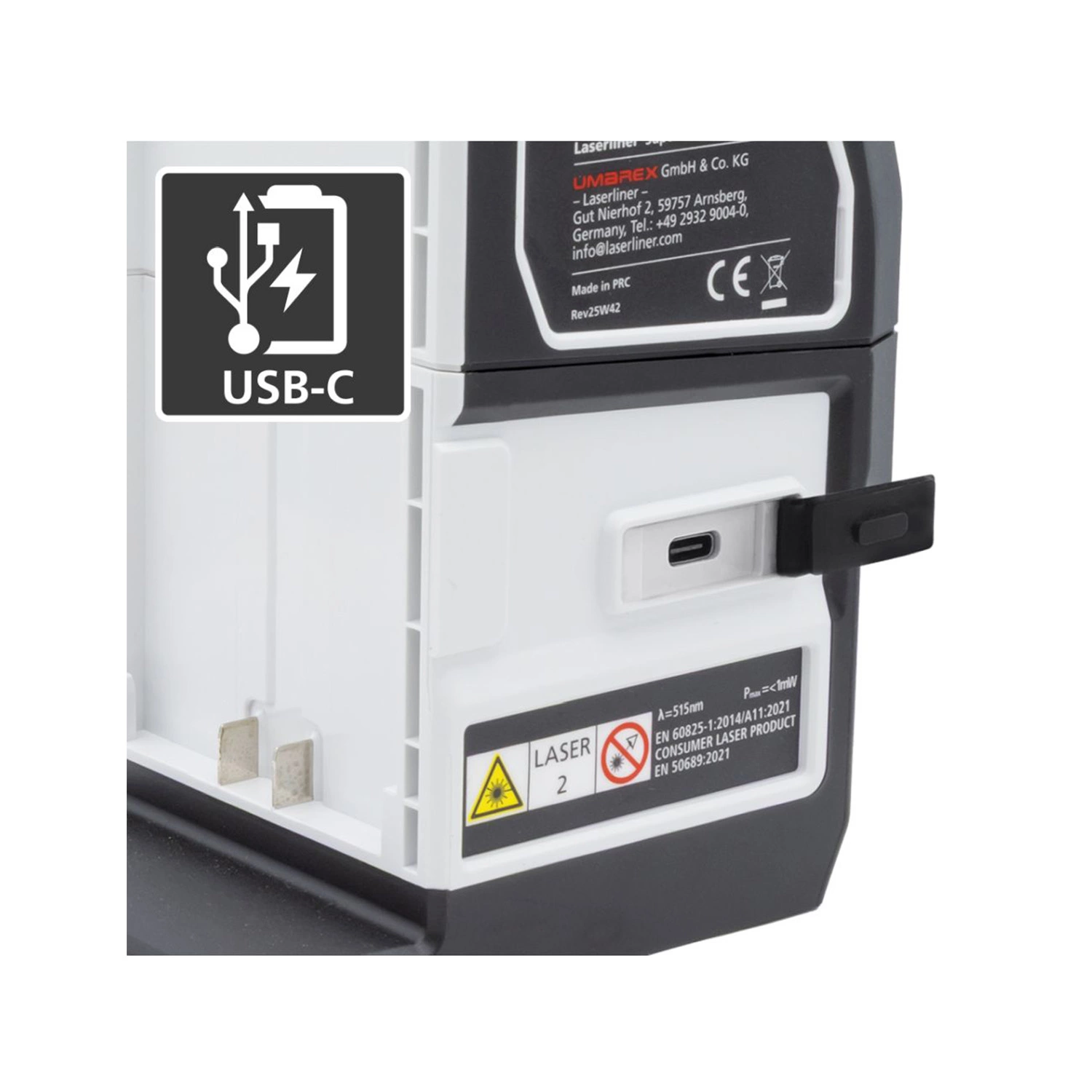 Laserliner SuperLine-Laser G360 Multi-18V Kruislijnlaser incl. statief in tas - 2 lijnen - groen - 30m-image