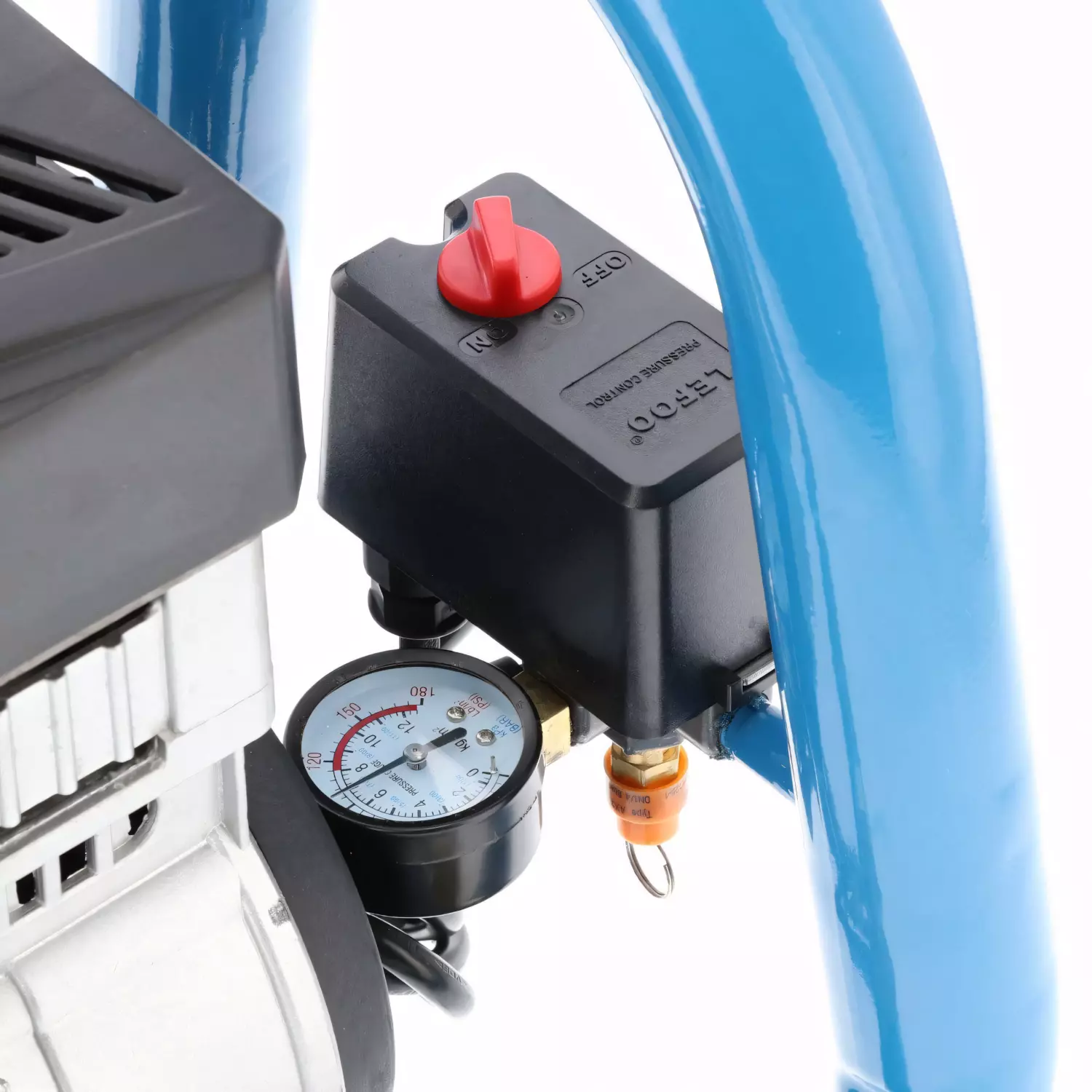 Airpress LMO 4-170 Compresseur silencieux - Sans huile - 10 bars - 90 l/min - 4L-image