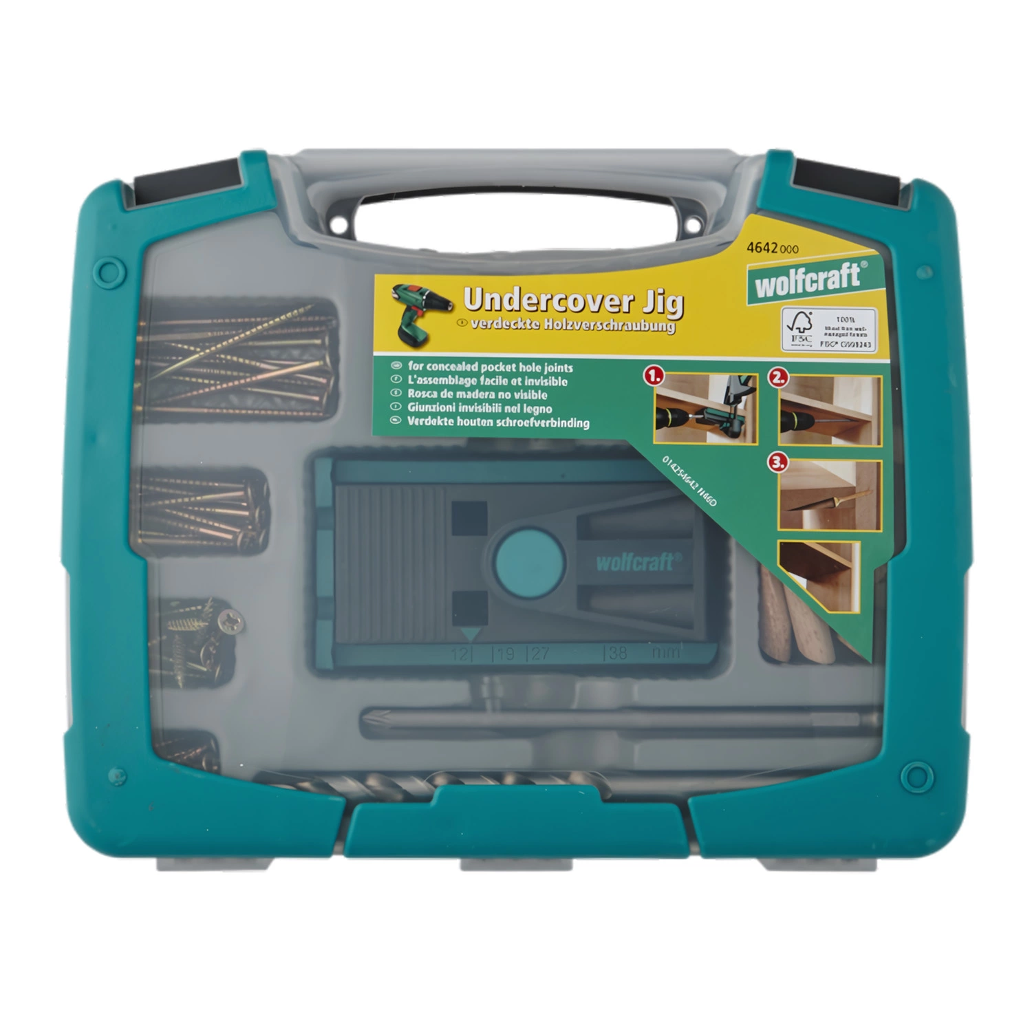 Wolfcraft 4642000 Undercover Jig Deuvelset-image