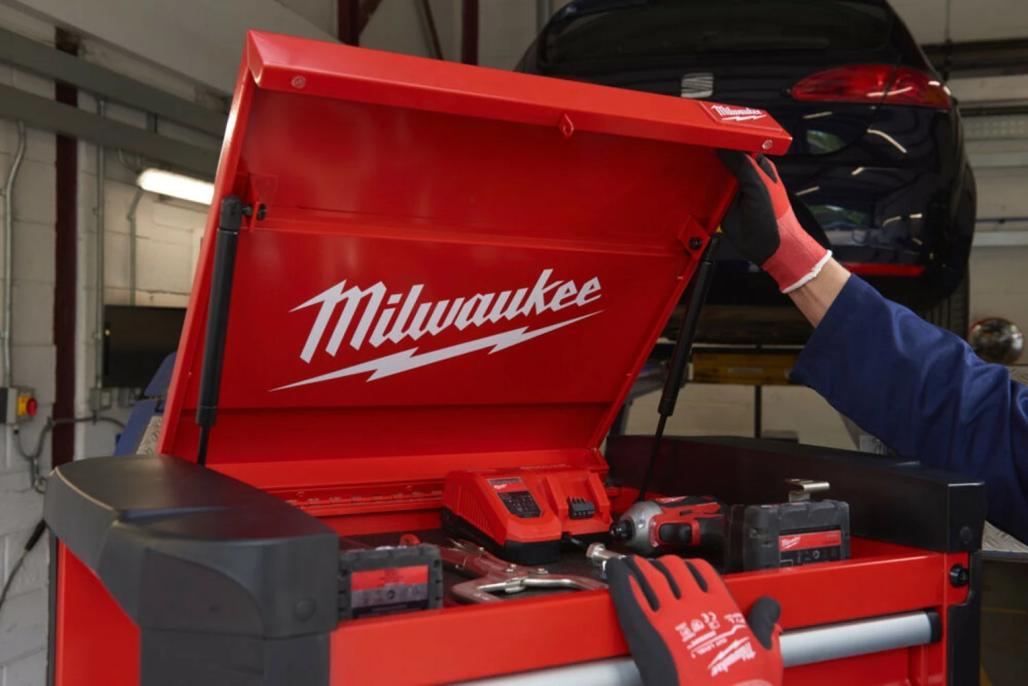 Milwaukee 4932478849 Stalen gereedschapswagen met 7 lades - 30˝ / 78 cm-image