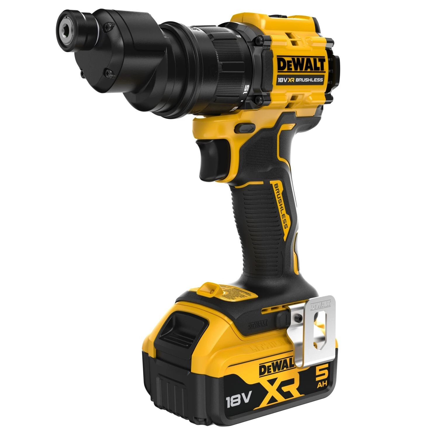 DeWALT DCD803P2T Kit visseuse/perceuse sans fil 18 V Li-ion (2 batteries 5,0 Ah) dans TSTAK - Multi-head-image