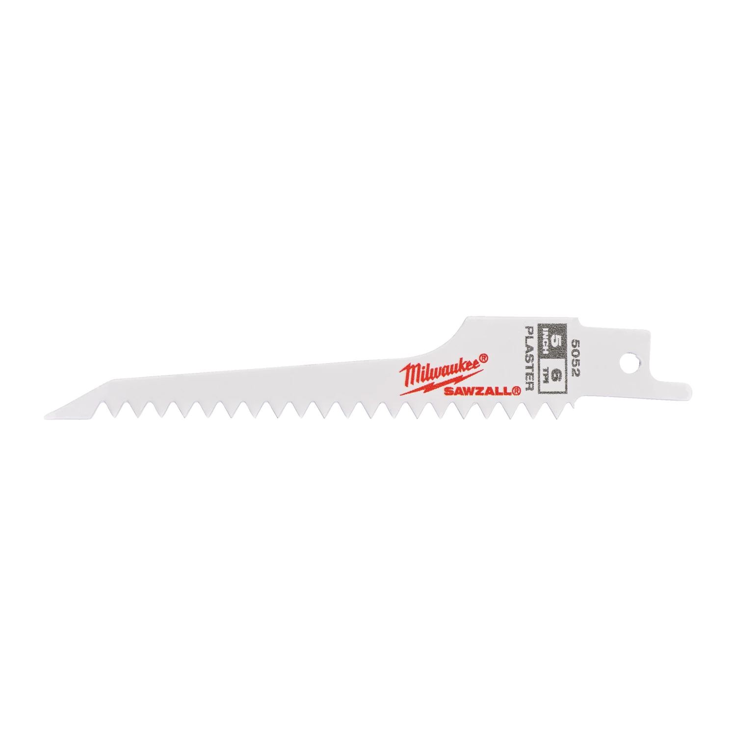 Milwaukee 48475052 Sawzall Reciprozaagblad - 125 x 6TPI - voor gipsplaat - 5st-image