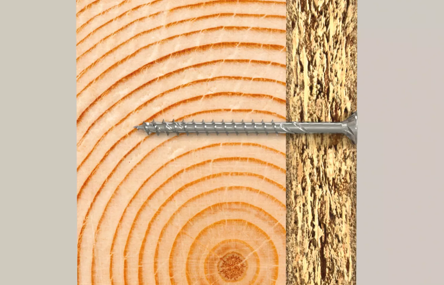 Fischer 670696 Spaanplaatschroef Power-Fast II - TX30 - 6.0 x 50mm - Verzonken kop - Deeldraad - Verzinkt (200st)-image