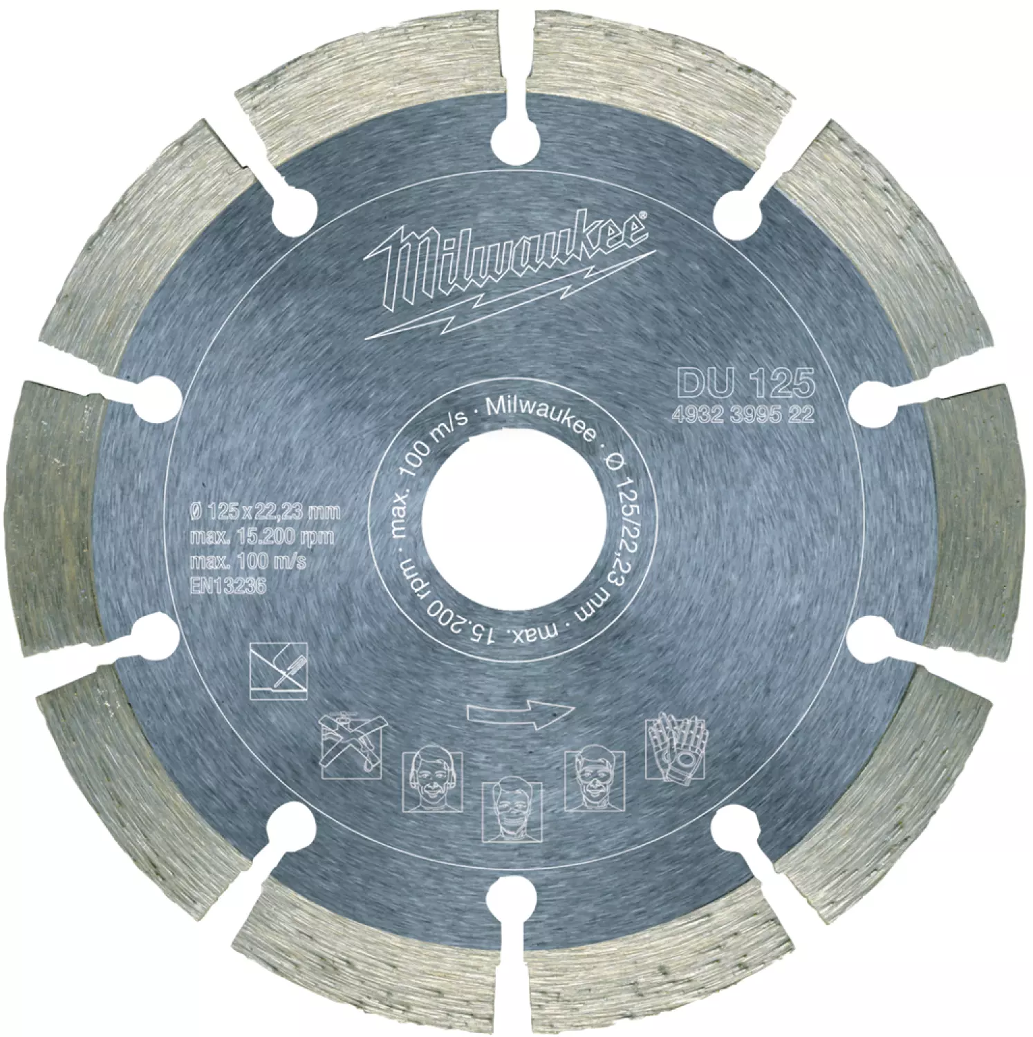 Milwaukee DU 125 Disque diamant - Ø Disque 125mm-image