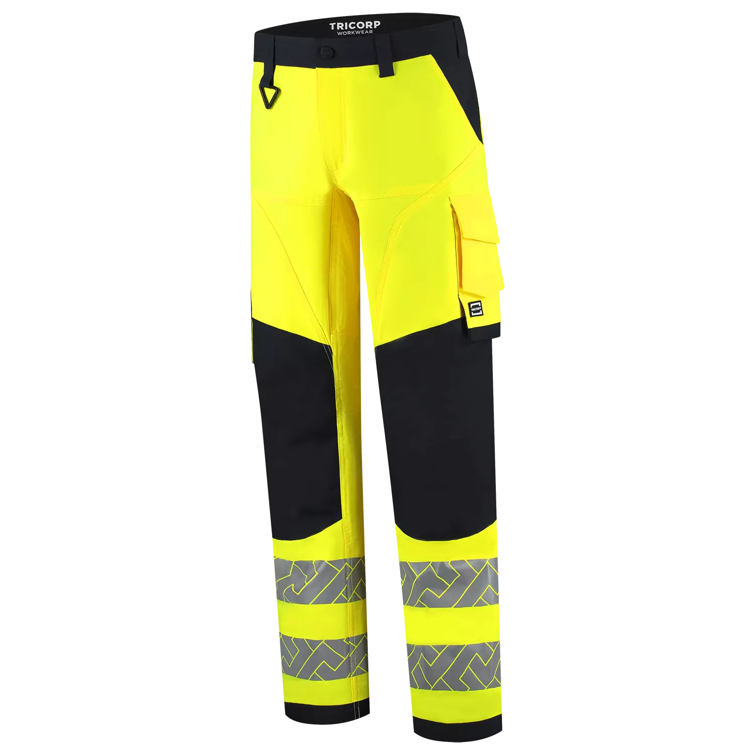 Tricorp 506120 Pantalon de travail 4-Way Stretch High Vis Redefined - FluoryellowInk - 44-image
