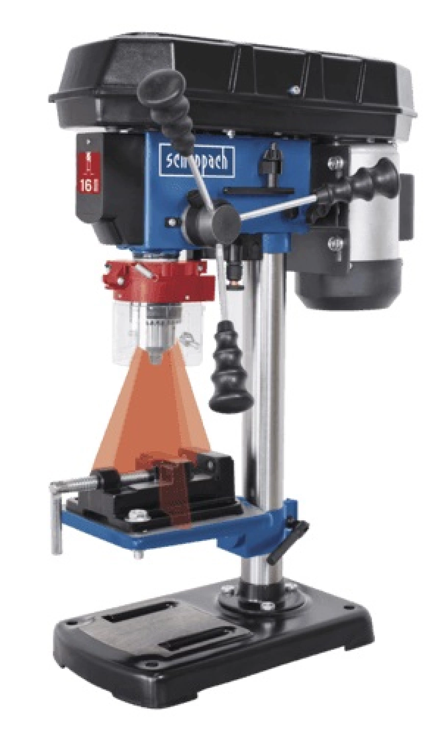 Scheppach DP16VLS - Percuese à colonne - 500W-image