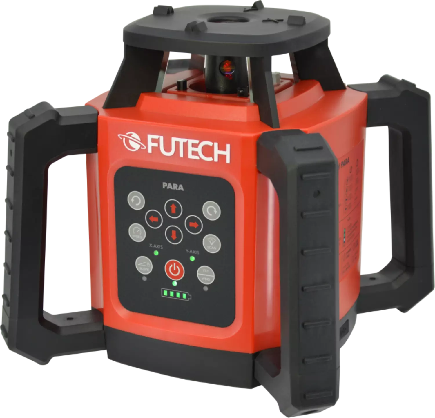 FUTECH Para ONE laser rouge rotatif + récepteur Para en étui - 2x300m-image
