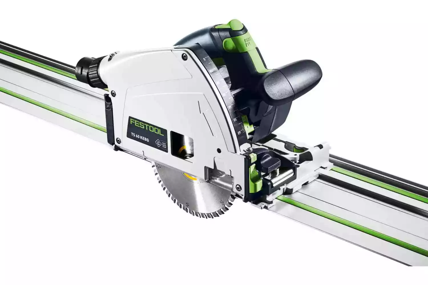 Festool TS 60 KEBQ-Plus-FS Invalcirkelzaag in Systainer - 1500W - 168 mm - met geleiderail-image