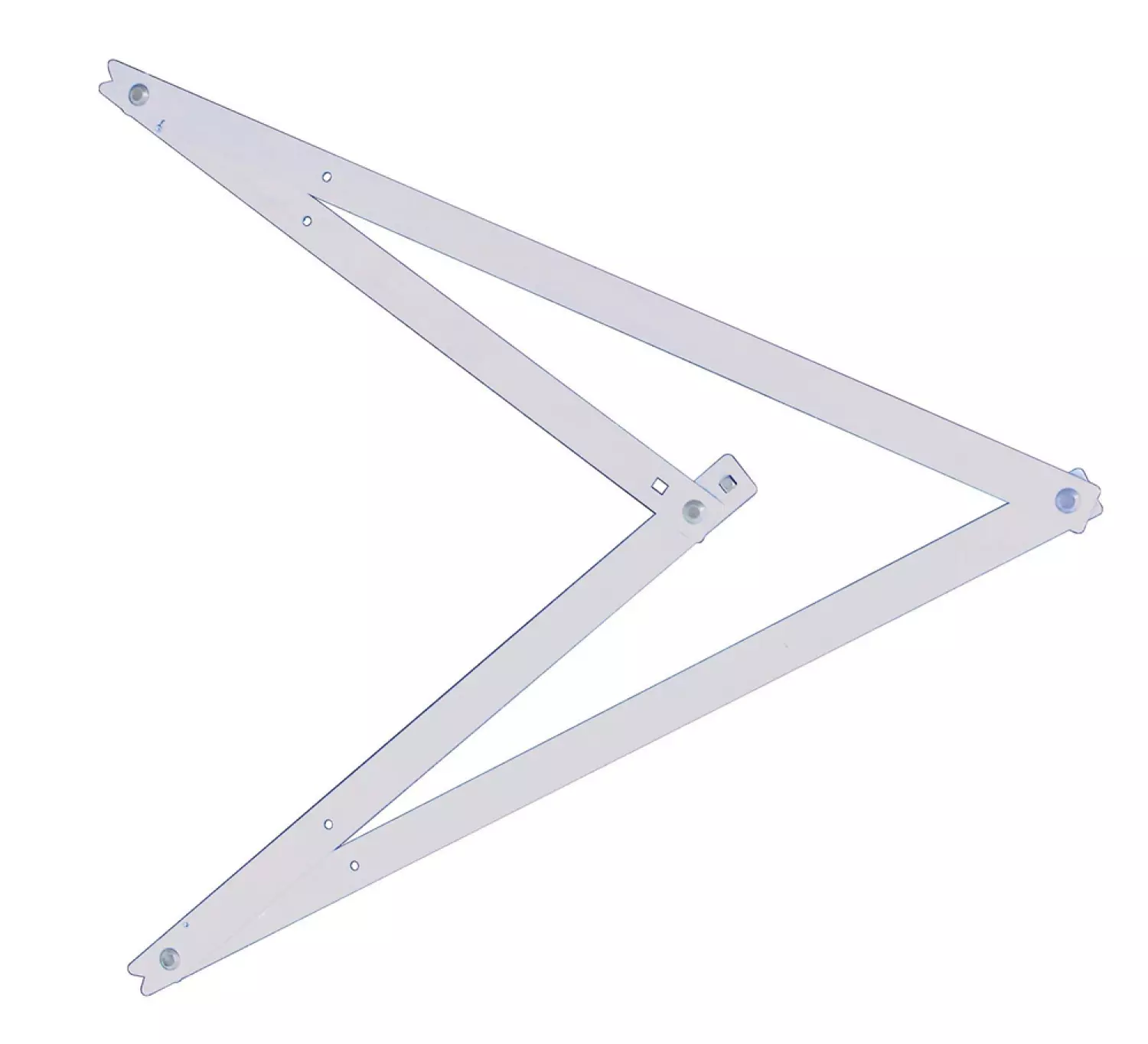 Stanley 1-45-013 Équerre de chantier pliable en aluminium / équerre-image