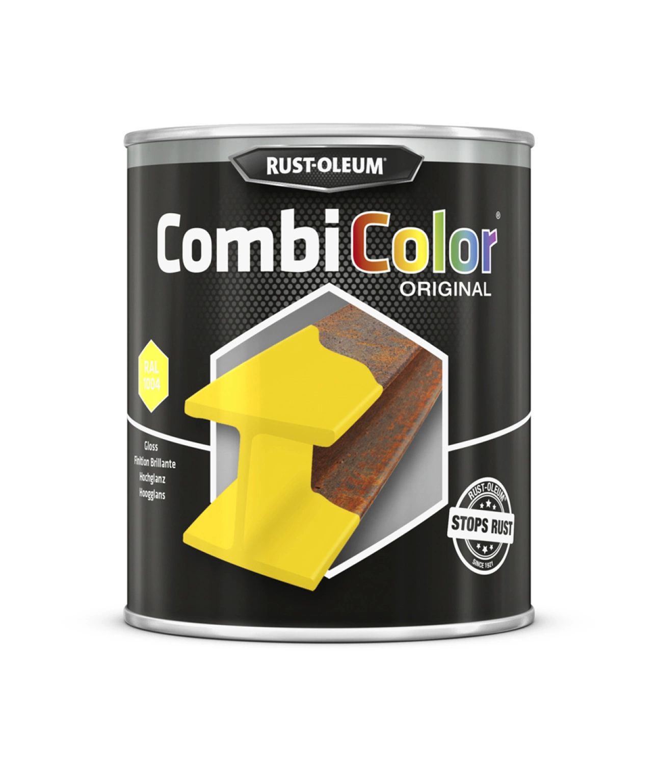 Rust-Oleum Combicolor Hoogglans - RAL 1004 goudgeel - 2,5L-image