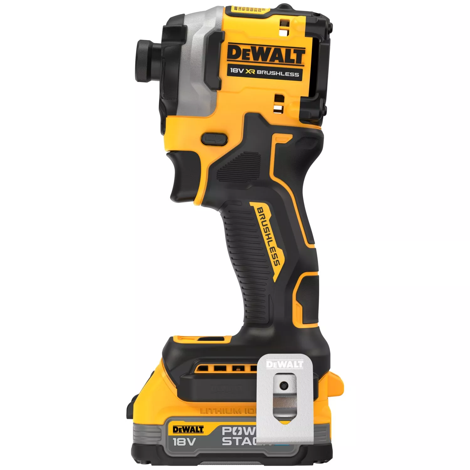 DeWALT DCF850E1T-QW 18V Li-ion XR accu slagschroevendraaier set (1x POWERSTACK accu) in TSTAK - 1/4"- koolborstelloos-image