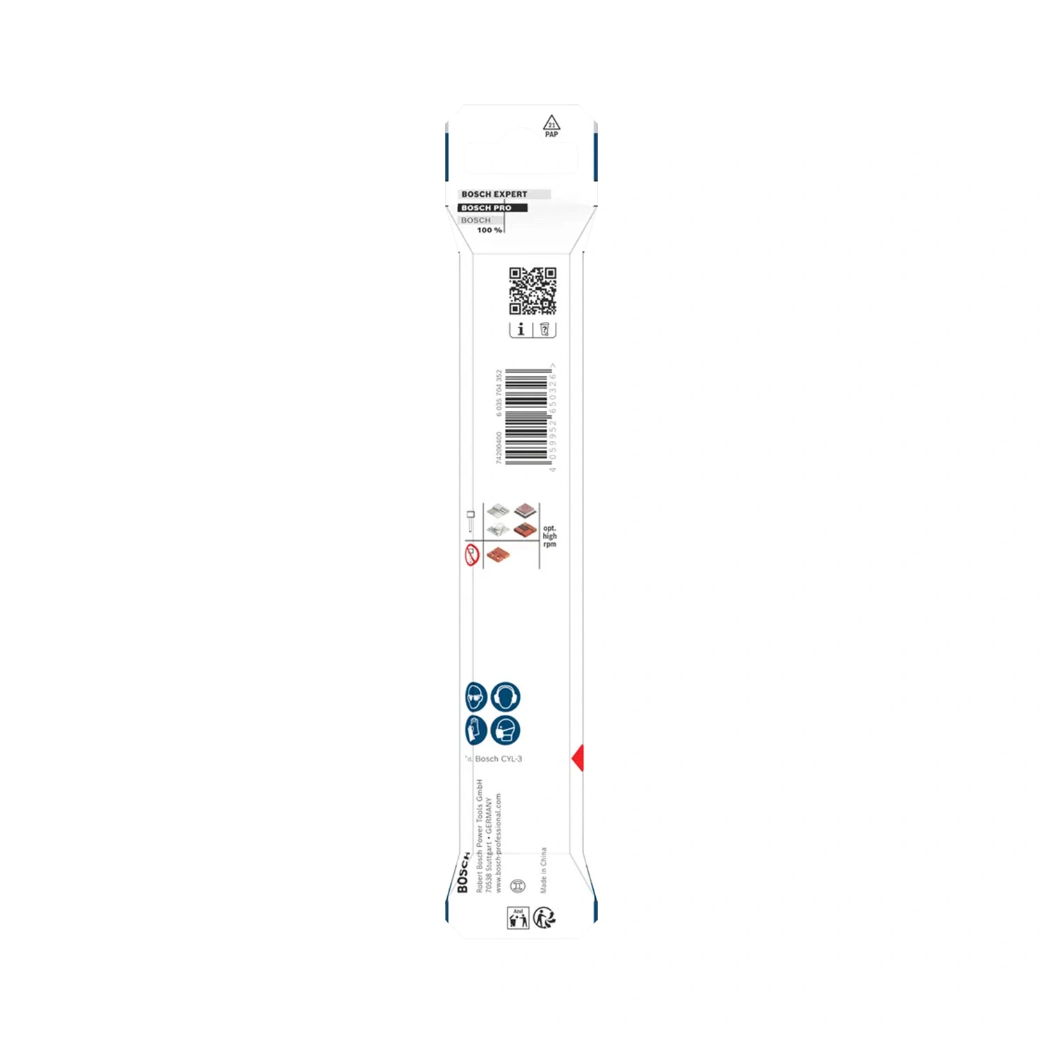 Bosch PRO 2608706977 Foret à béton HEX-5, 6x100x150 mm