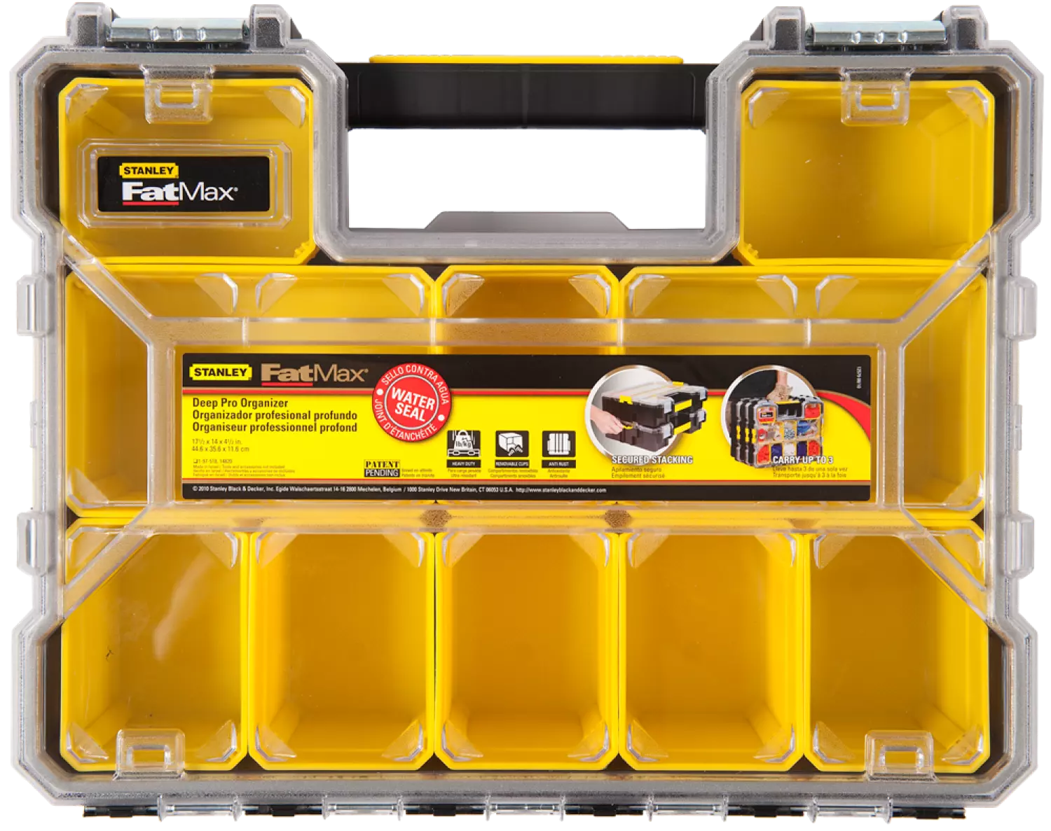 Stanley 1-97-518 - FatMax Boîte à Compartiments Imperméable (profond)-image