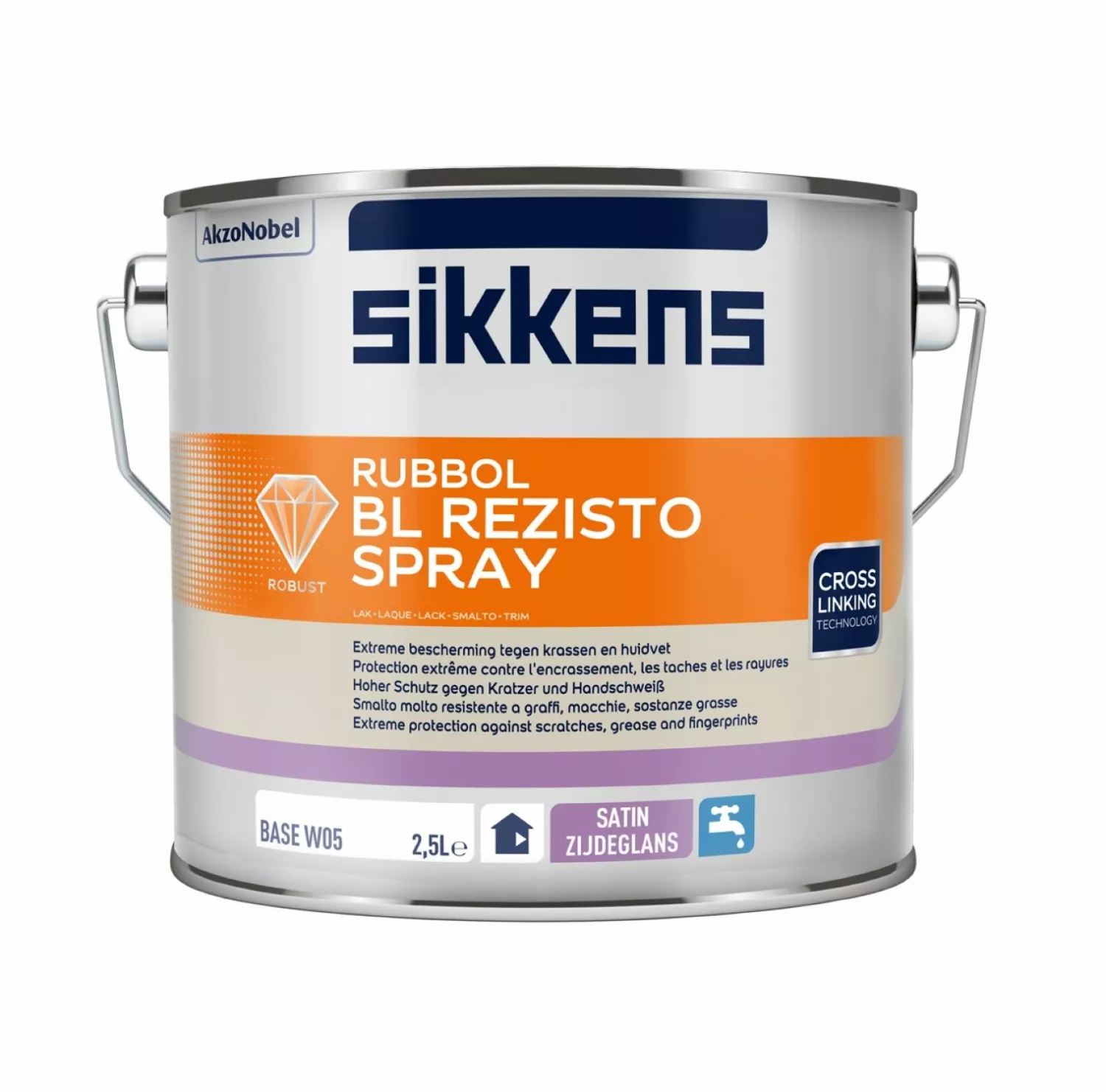 Sikkens Rubbol Bl Rezisto Spray - op kleur gemengd - 5L-image