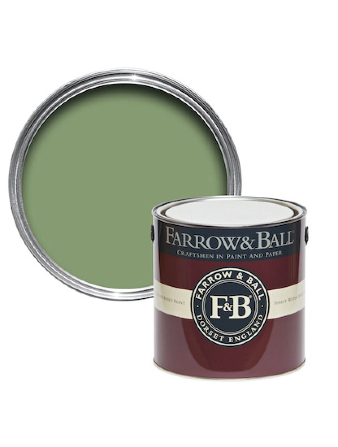 Farrow & Ball Modern Eggshell Yeabridge Green No.287 - 750ml-image