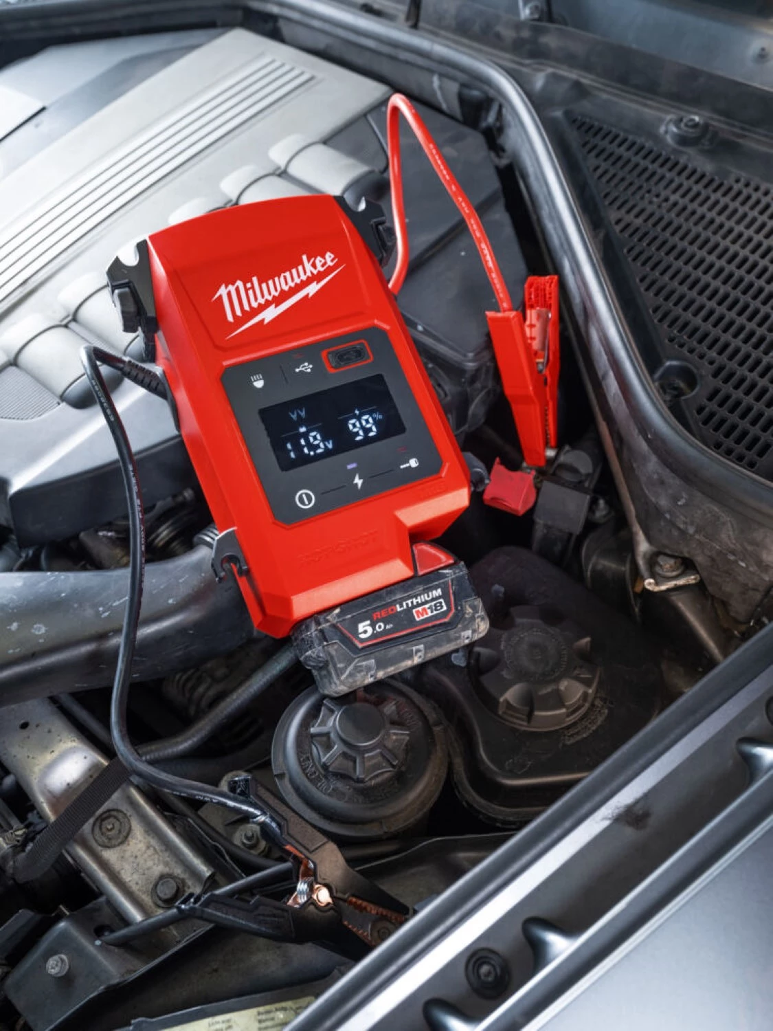 Milwaukee M18 JS2000-0 18V Li-ion accu jump starter-image