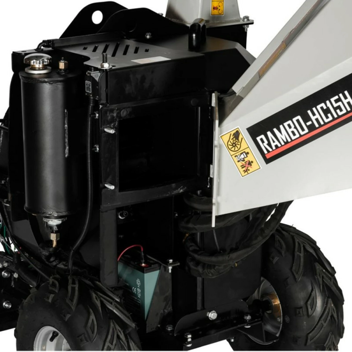 Lumag HC15H-NL Hakselaar benzine 12 PK met hydraulische invoerwals-image