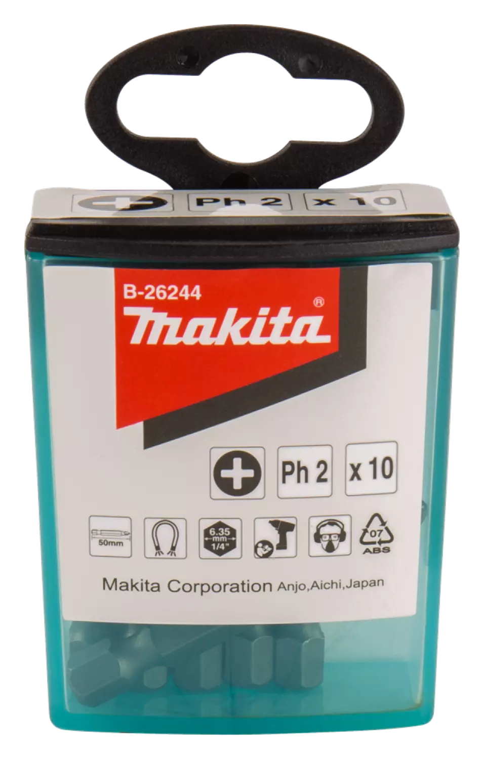 Makita B-26244 Schroefbit PH2X50mm 10 stuks-image