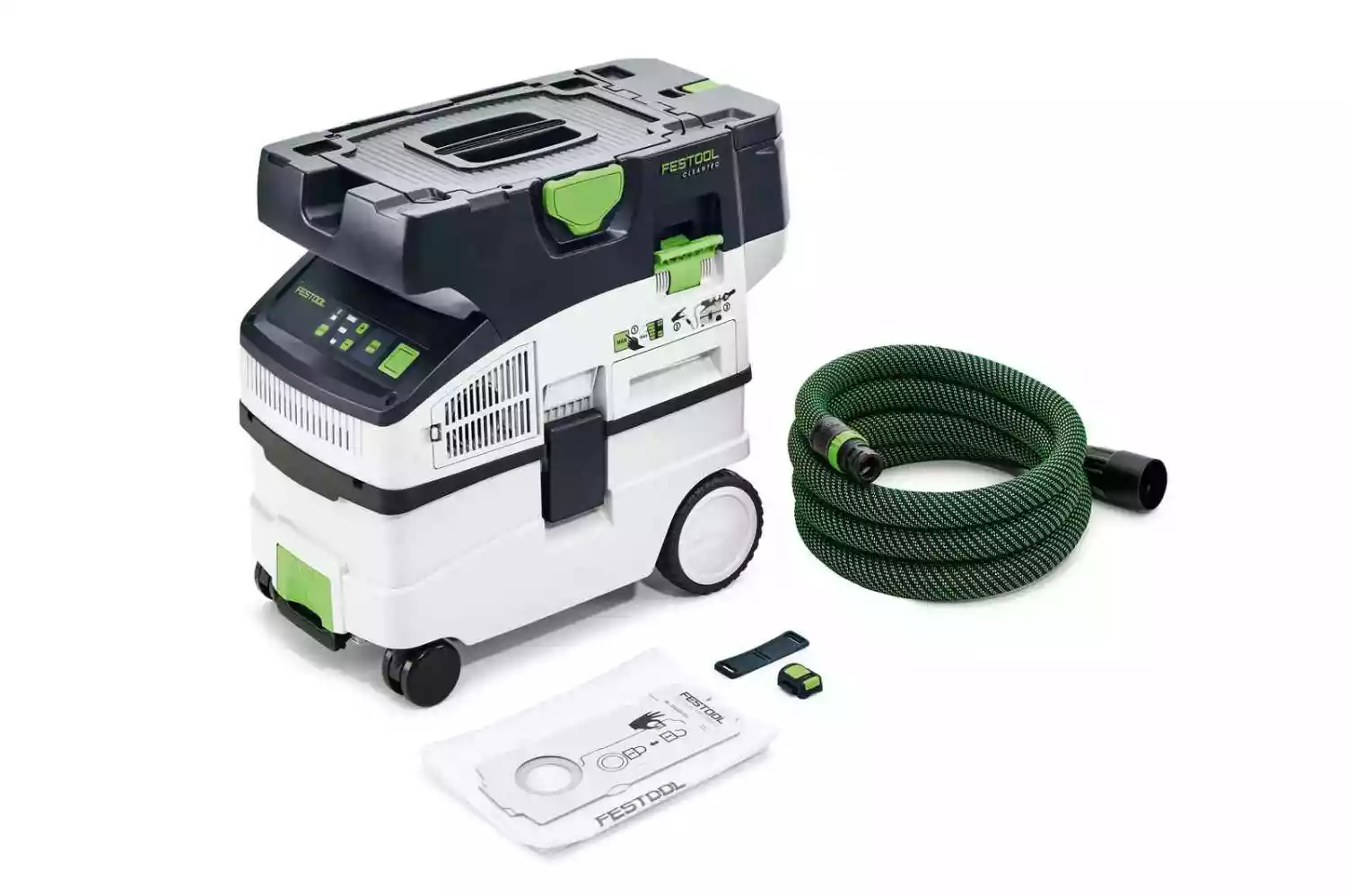 Festool CTMC MIDI I-Basic 36V (2x18V) Li-Ion accu stofzuiger body - M-klasse - 3100l/min-image