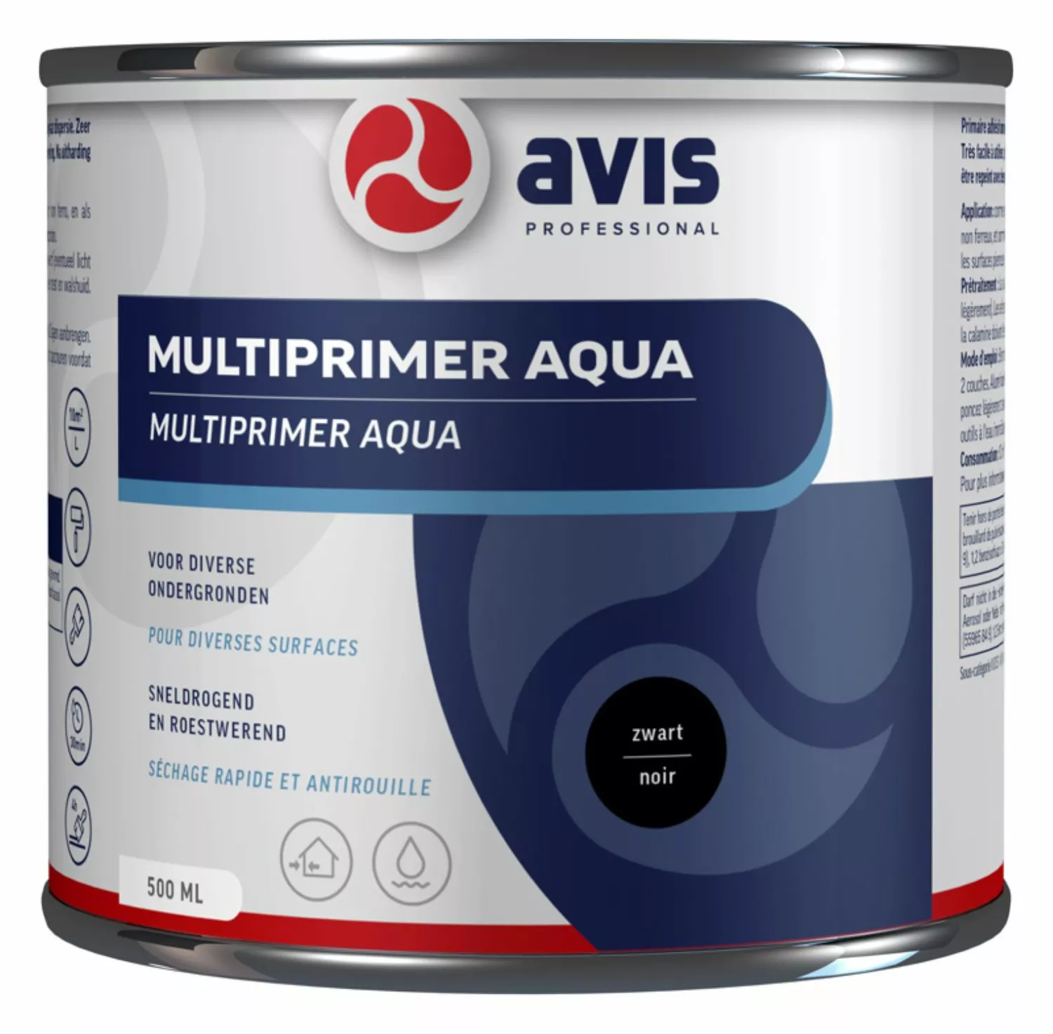 Avis Aqua Multiprimer Zwart - 0,5L-image