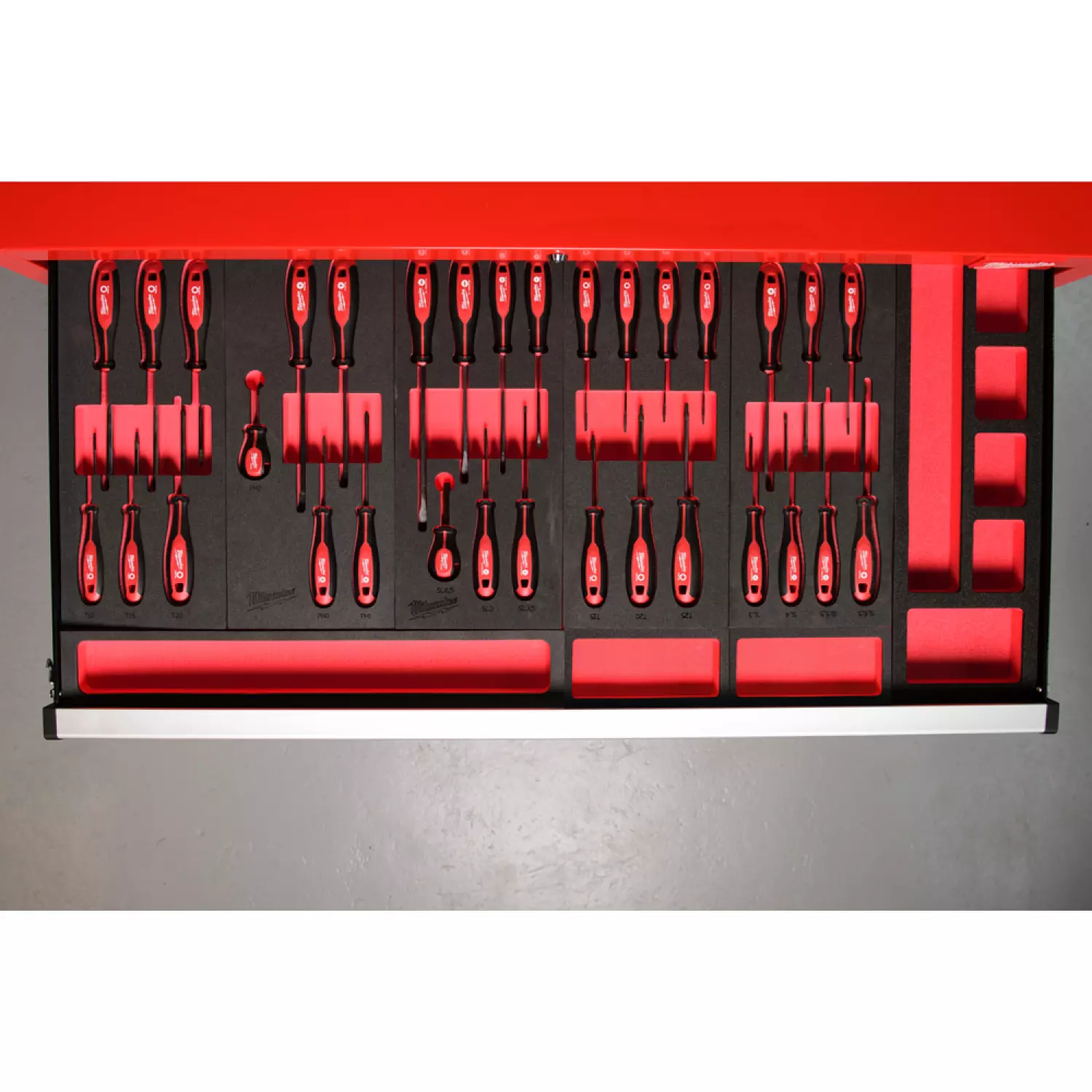 Milwaukee 4932492394 Set de 7 tournevis avec insert en mousse - SL/PH-image