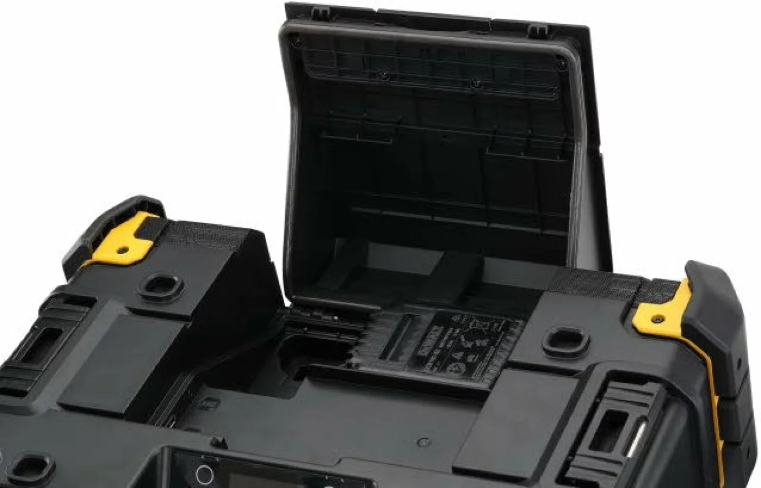 DeWALT DWST1-81078 10,8 / 54 V Li-ion XR batterie TSTAK radio avec fonction de recharge - fonctionne sur secteur et batterie-image