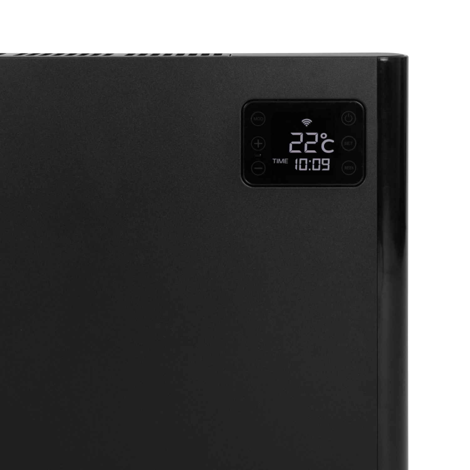EUROM Alutherm 2500 Wifi Black Convectorkachel - 2500W - 100m3-image