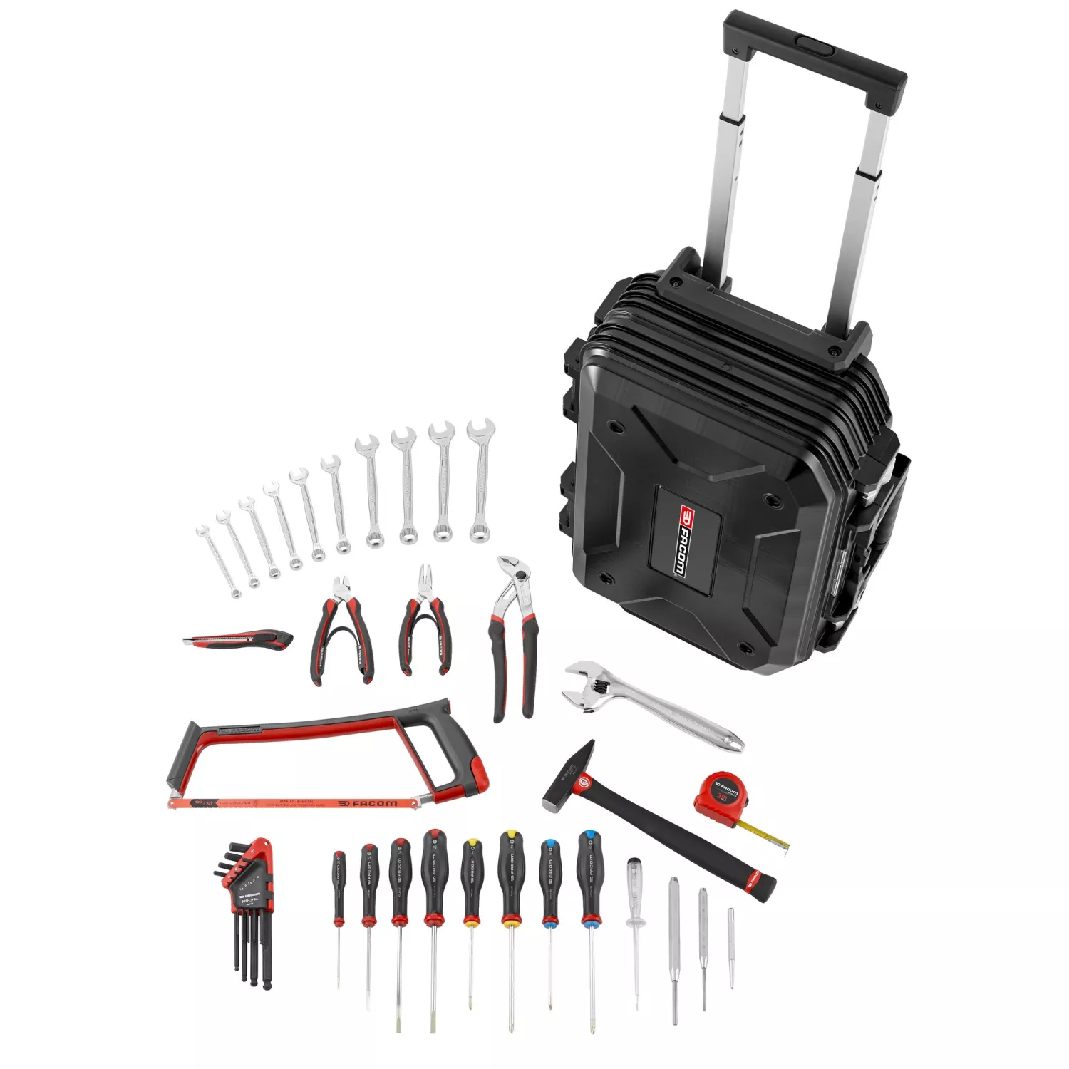 Facom BV.R30CM1PB Gereedschapset in trolley - 39-delig