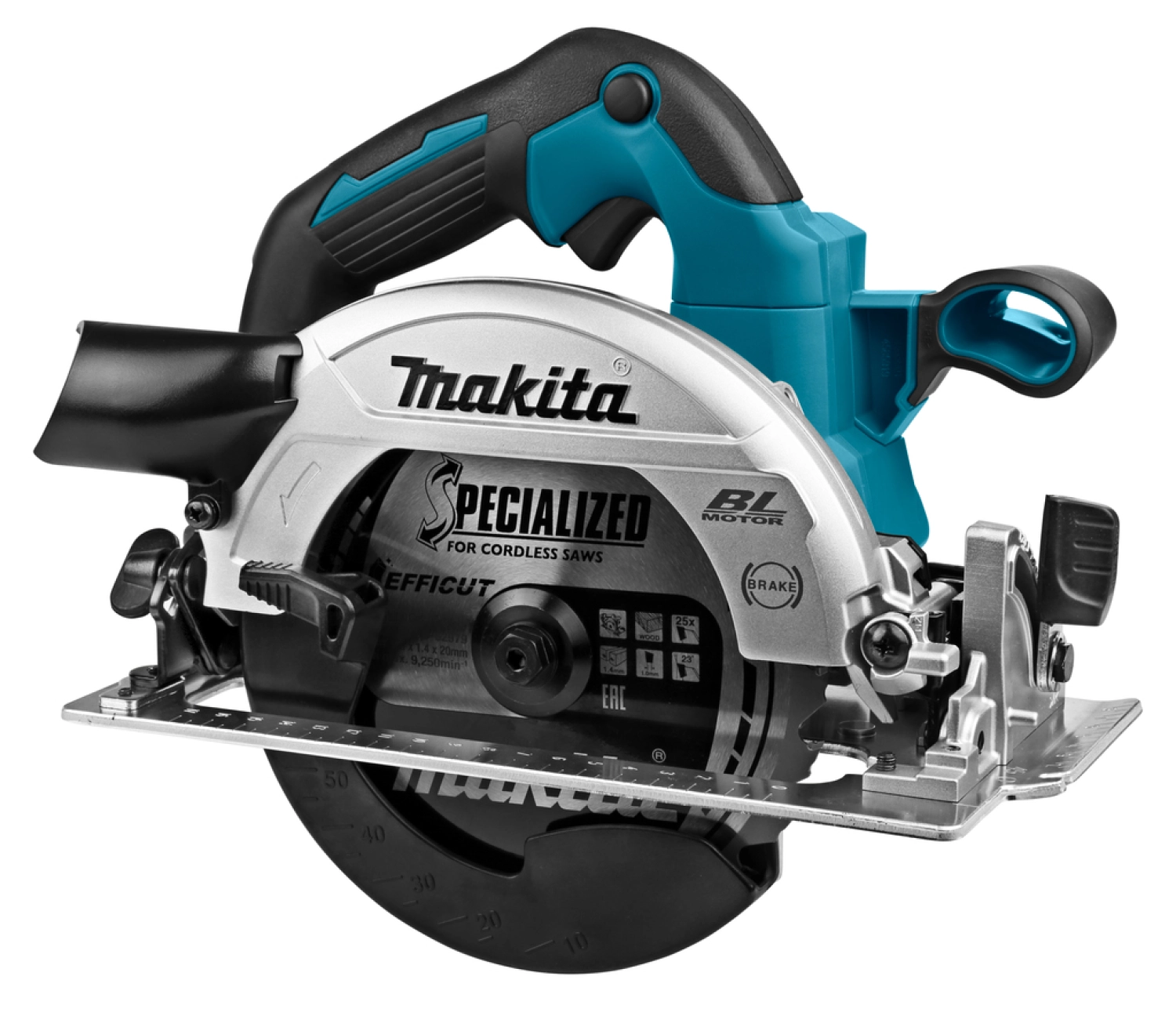 Makita DHS661ZJU 18V Li-Ion accu cirkelzaag body in Mbox - 165mm - koolborstelloos-image