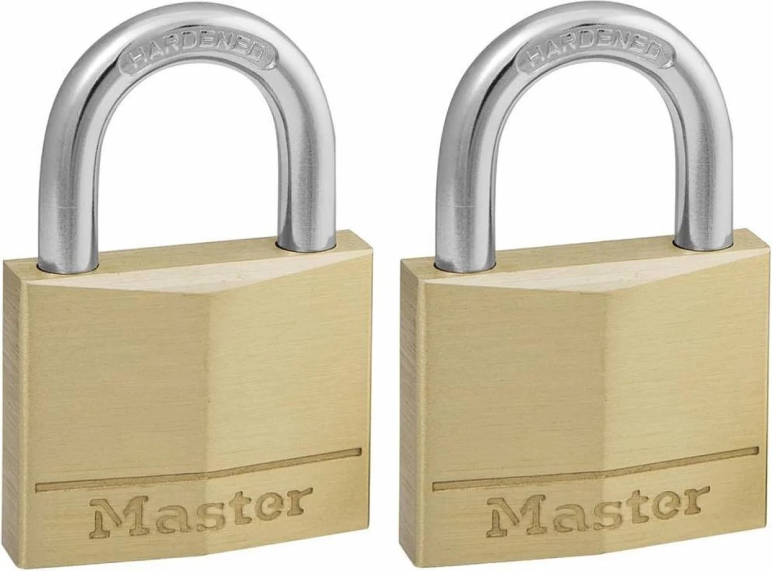 Master Lock 140EURT Hangslot 40 mm massief messing - set van 2-image