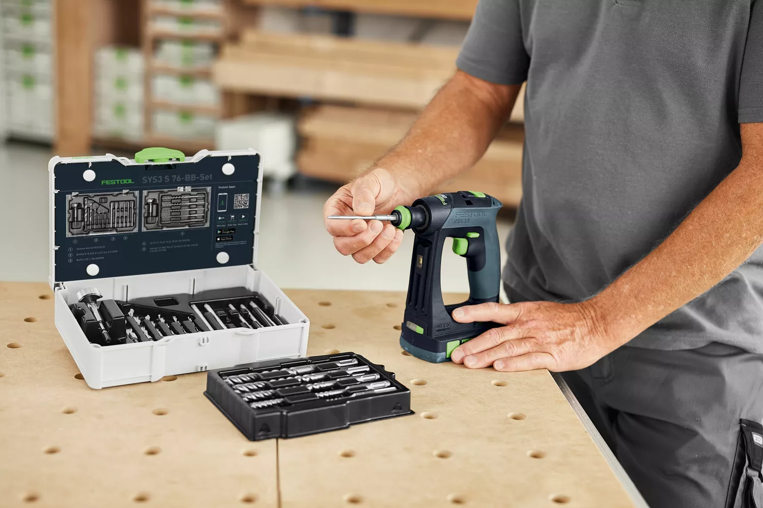 Festool 578119 Bit- en boorset SYS3 S 76-BB-Set-image