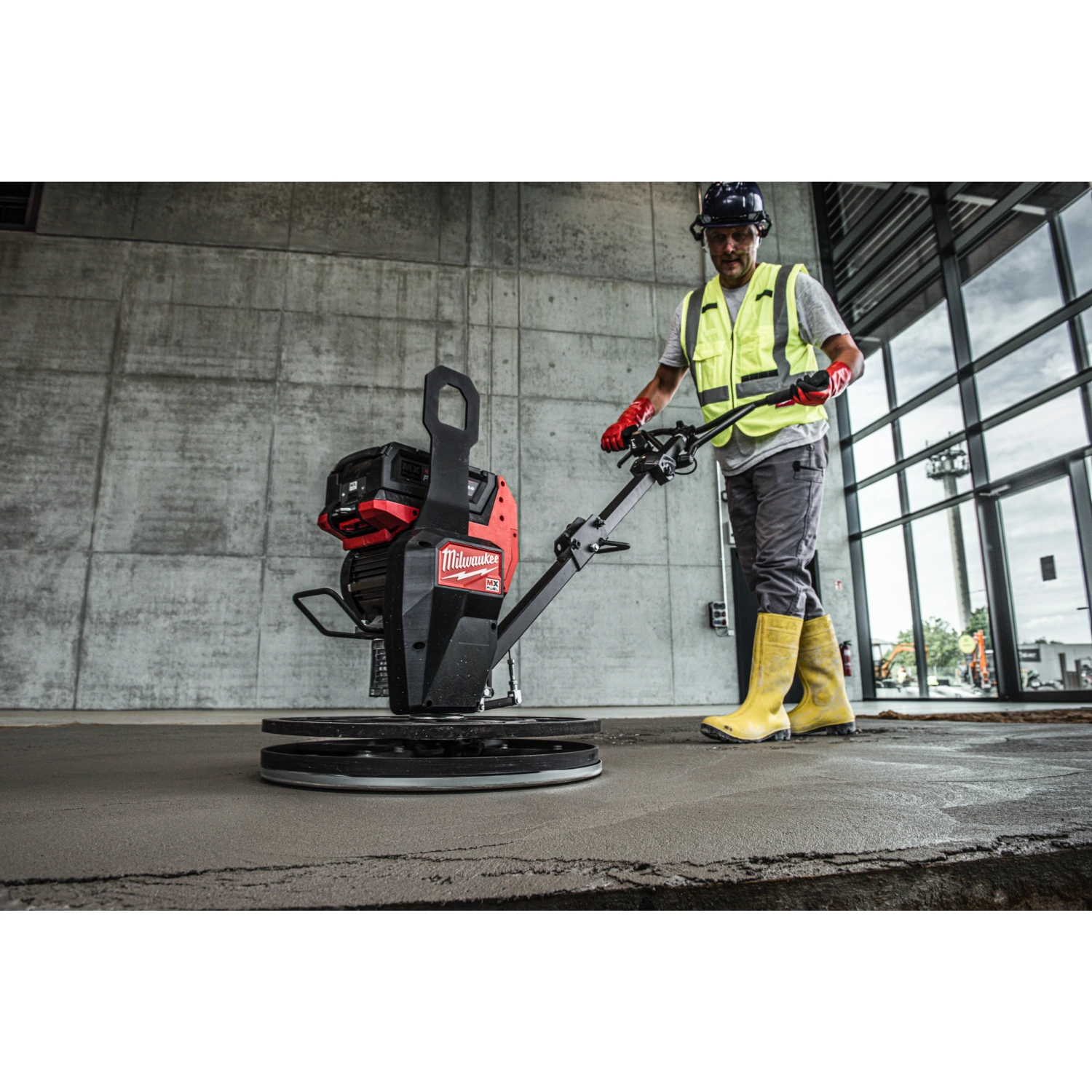 Milwaukee MXF WBT60-122 MX Fuel accu vlindermachine set (2x 12.0Ah accu) - 600mm-image