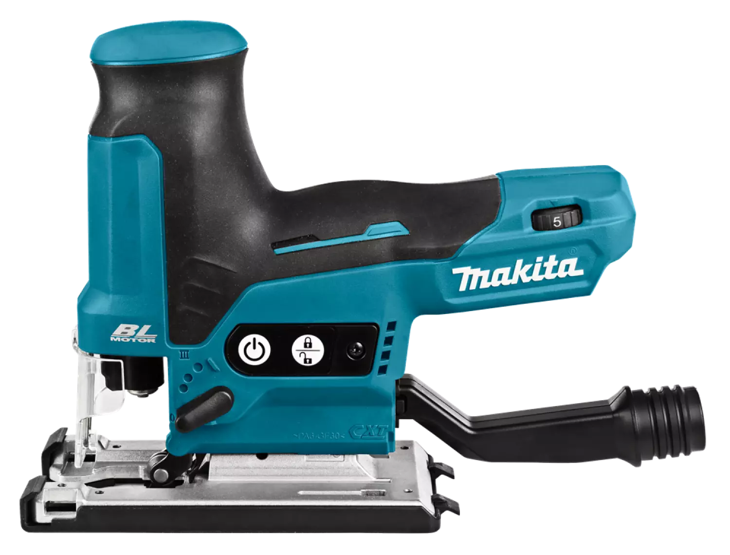 Makita JV102DZJ 10.8V Li-Ion Accu decoupeerzaag body in Mbox - T-greep - variabel - koolborstelloos-image