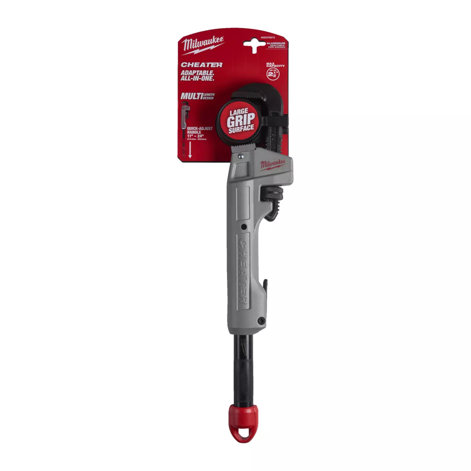 Milwaukee 4932478672 Clé à tuyau réglable 10" - 250/450/600mm-image