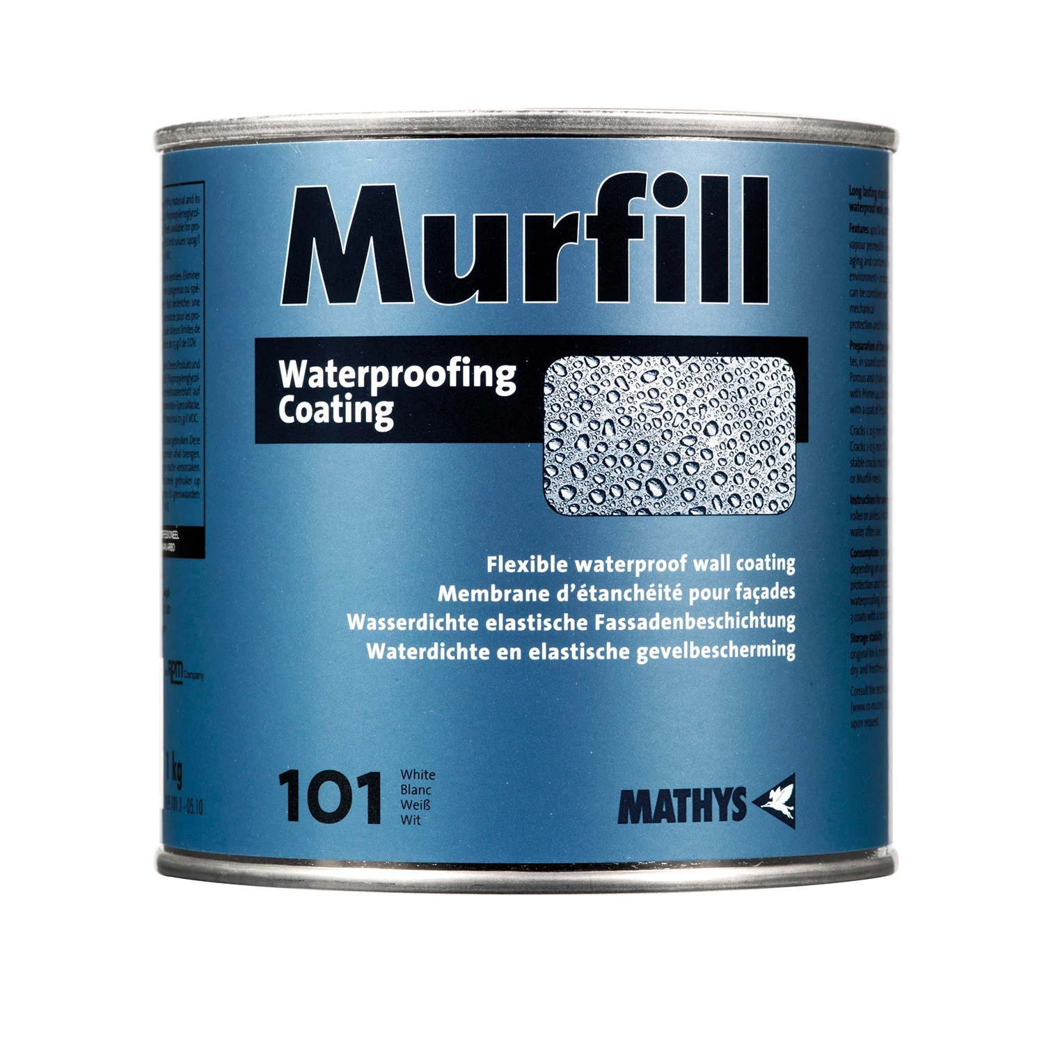 Mathys Murfill Renovation Buitenmuurverf - op kleur gemengd - 6 Kg-image