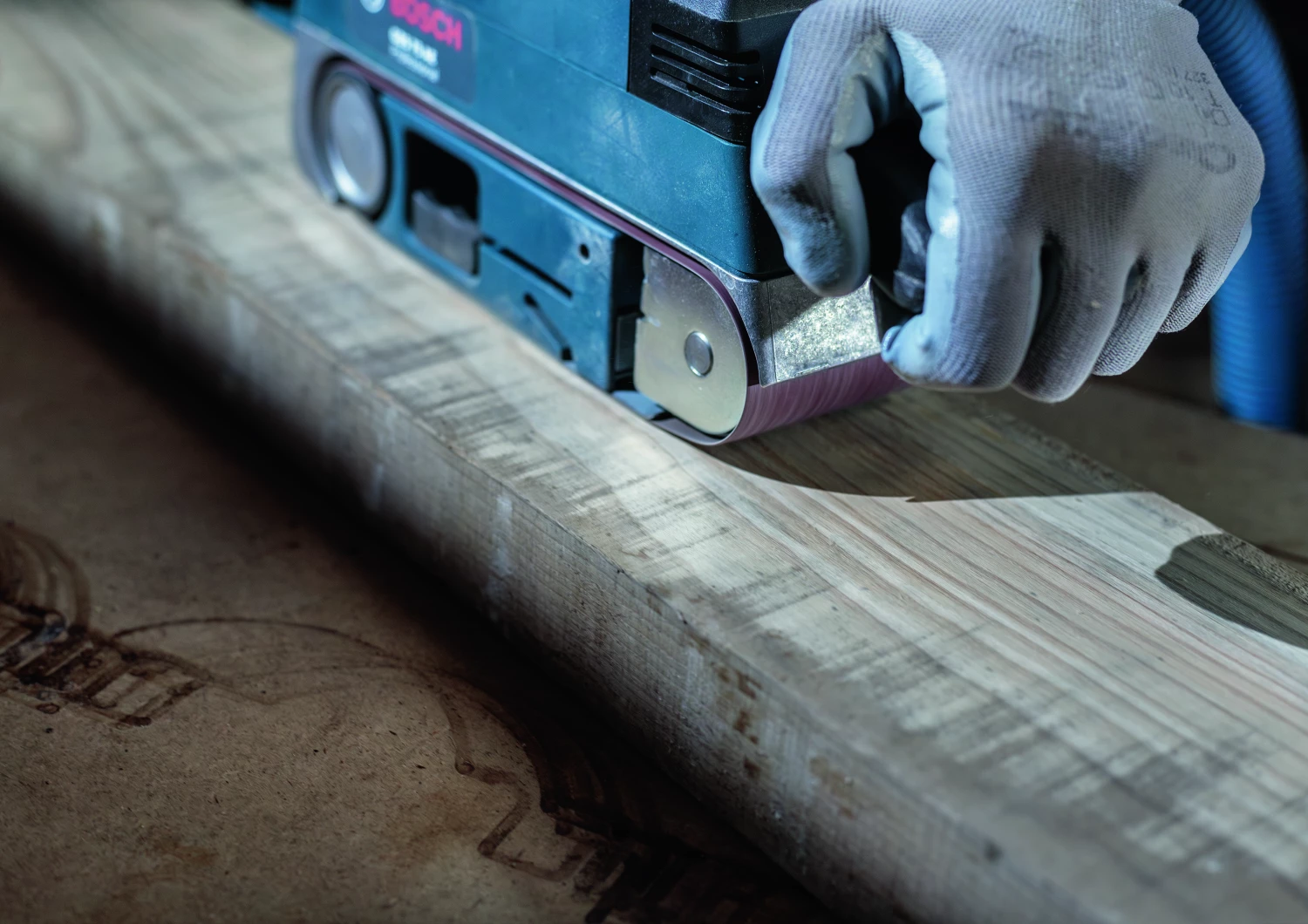 Bosch 2608606082 - Bande abrasive X440 Best for Wood and Paint, 75 x 533 mm, grain 80, 10x-image